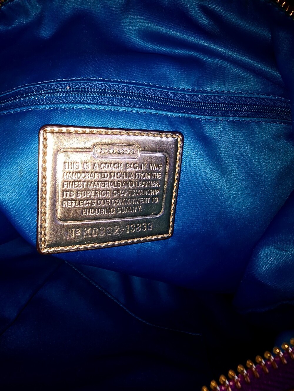 Coach Poppy Pop C Grafitti Signature Glam Tote (#13839) - Picture 7 of 10